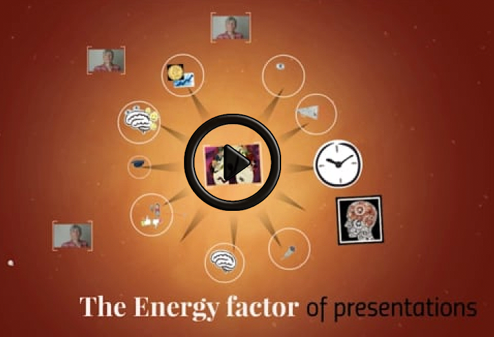 a short video about the energy factor of presentations by Anja Henningsmeyer